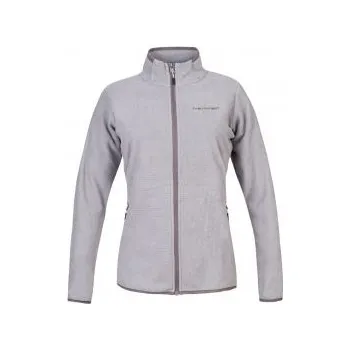 Dámská mikina Hannah SIANA zinc stripe 40; Šedá mikina + DÁREK DLE VÝBĚRU!