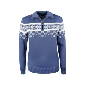 Dámský svetr Kama Sweater Women 5007 light blue modrá M
