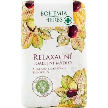 Mýdlo Bohemia Herbs toaletní mýdlo 100 g Relaxační s kaštanem koňským
