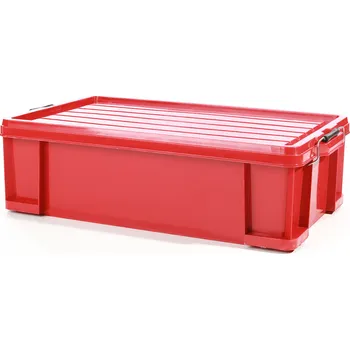 Úložný box Plastová přepravka s víkem 63 l MJ-5083