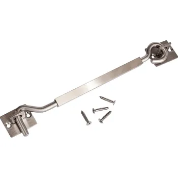 Masivní nerezový hák na dveře - typ B