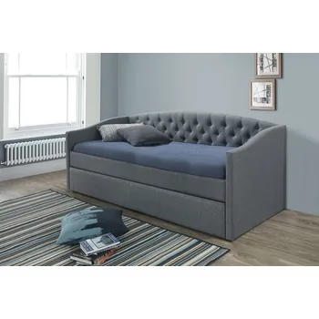 Postel Casarredo Lexa 90 x 200 cm šedá