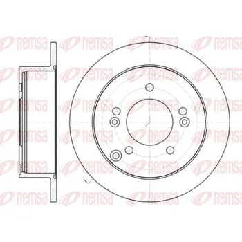 Brzdový kotouč Brzdový kotouč REMSA 61399.00