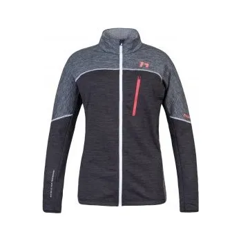 Dámská mikina Hannah MEDA light gray mel (dubarry) 40; Šedá mikina + DÁREK DLE VÝBĚRU!