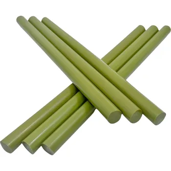 Průmyslové lepidlo BULDOK Tavné lepidlo barevné tyčinky zelená oliva 11,5x200mm 5kg