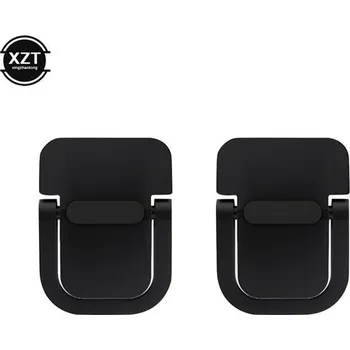 Mini hliníkový stojánek pro notebook - 2ks černé