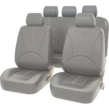 Potah sedadla APT AG338G potahy sedadel z eko kůže šedé