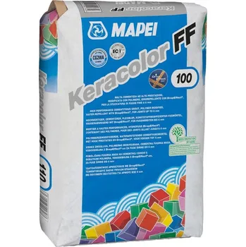 Průmyslové lepidlo Mapei KERACOLOR FF-DE 100 BÍLÁ Cementová malta 25KG - 5N10025