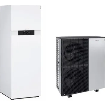 Tepelné čerpadlo Viessmann VIESMANN VITOCAL 222-S AWBT-E-AC 221.C10 tepelné čerpadlo 7,01kW, 400V, vzduch-voda, venkovní+vnitřní jednotka se zásobníkem