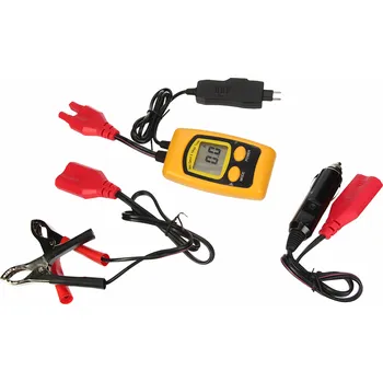 Zkoušečka Tester proudu a napětí – s displejem, pro vozidla 12/24 V EL10111608