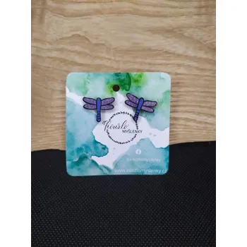 Náušnice Náušnice Vážky - Kouzlo myšlenky 0000229