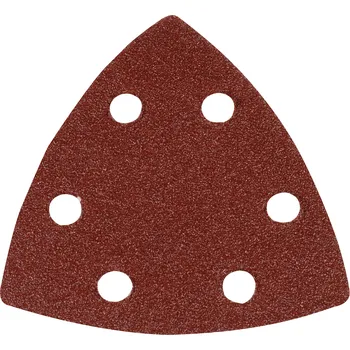 Brusný papír Brusný papír delta SZ 90 mm P80 - 10 ks Silverline 218923