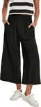 Lehké dámské rozšířené kalhoty Culotte z viskózy Urban Classics Barva: Černá, Velikost: 5XL