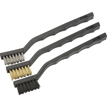 Drátěný kartáč TOLSEN Sada drátěných kartáčů 3 ks - 180 mm 32059