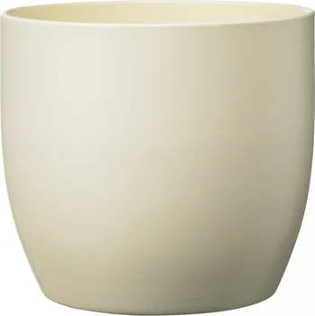 Keramický květináč Basel matný 10 cm krémový (137798 059 0069/0010/1192 krémový obal)