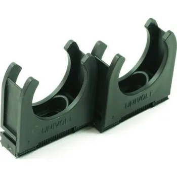 kabelová chránička Dietzel Univolt CL50BK Příchytka-klip CL DN50 PVC BK