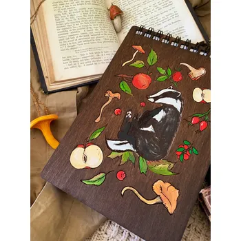 Balící papír Blok A5 Jezevec - MadeByBahu 0000041