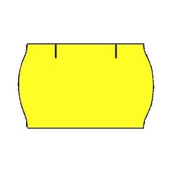 Samolepící etiketa Etikety Contact 25 x 16 OBLÉ Signální žluté