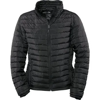 Pánský zimní kabát Tee Jays Větruvzdorná a vodoodpudivá bunda Zepelin s podšívkou Barva: Černá, Velikost: 4XL TJ9630