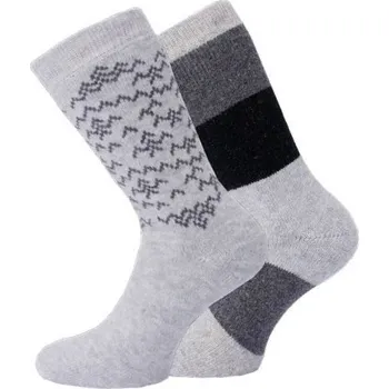 Pánské ponožky Ponožky WiK 20663 Outdoor Thermo A'2 39-46 šedo-šedá 43-46