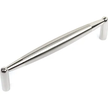 Nábytkové kování Úchytka H14, 128 mm, nikl