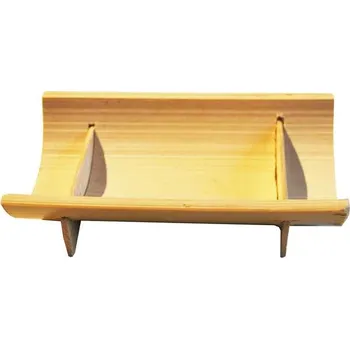 Jednorázové nádobí Podnos menší z bambusového dřeva 10x6x2,5cm/6ks