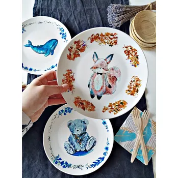 Termoska Talíř Liška - Art&Deco by TDS 0000253