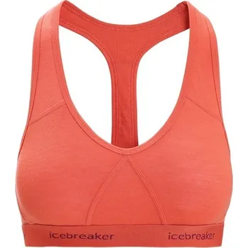 Podprsenka Podprsenka Icebreaker Sprite Racerback Bra W L vibrant earth