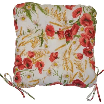 Sedák UNI motiv vlčí máky