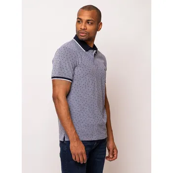 Pánské tričko Heavy Tools pánské polotriko Damter modré Velikost: M