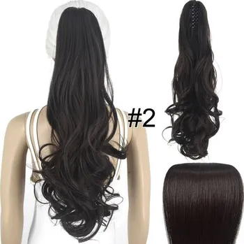 Příčesek Syntetické vlnité vlasy pro prodloužení | 55 cm - 2