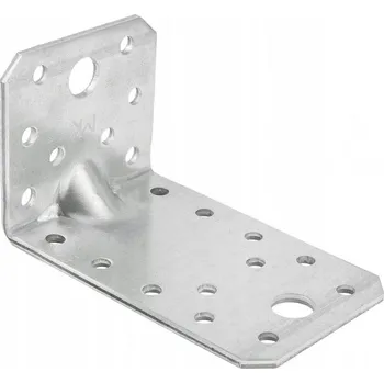 Tesařské kování Mark KPL 3 Úhelník s prolisem 90x50x55x2mm