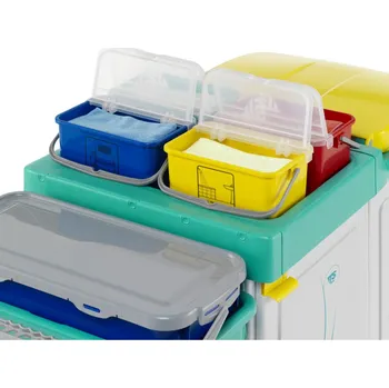 kbelík TTS Italy Kbelík 4l Barva: modrá, Víko: ano