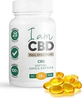 I am CBD Full Spectrum CBD 25 mg 30 cps.