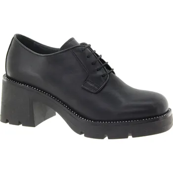 Dámské polobotky NERO GIARDINI Dámské kožené černé polobotky I308151D-100-245 Velikost 37