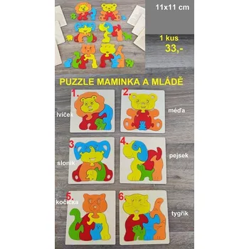 RC model auta PUZZLE - MAMINKA A MLÁDĚ - 1