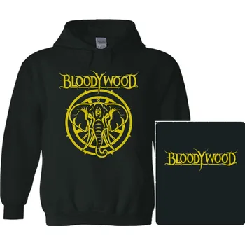 Pánská mikina mikina s kapucí Bloodywood - logo