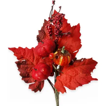 Zápich podzim červená 25cm