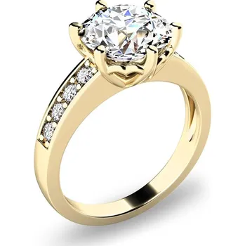 Šperk Zásnubní prsten žluté zlato 585 zirkon ZP-10958-ZL-ZIR velikost 45