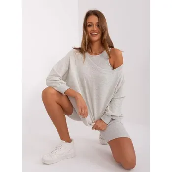 Dámská souprava pro volný čas SNEU světle šedá