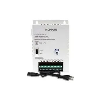 Příslušenství pro kamerový systém CP PLUS CP-DPS-PD16-12D Napájecí zdroj pro více kamer s šestnácti oddělenými okruhy - 12V/8A