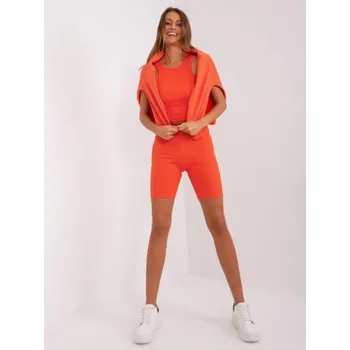Dámský komplet s halenkou CHELL oranžový