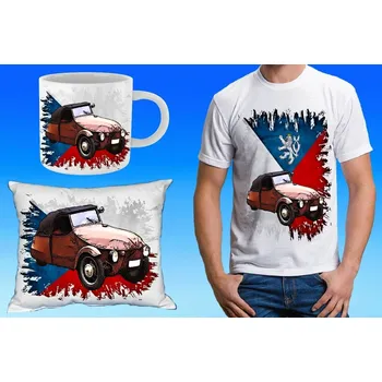 Pánské tričko dárkový set s motorkou VELOREX 122 (při koupi setu ušetříte)