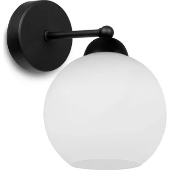 Nástěnné svítidlo Nástěnné svítidlo Eliza 1, 1x bílé skleněné stínítko