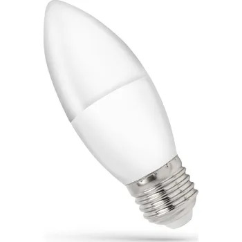 Žárovka LED žárovka svíce E-27 230V 1W neutrální bílá, SPECTRUM WOJ14455