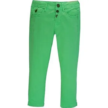 Dívčí kalhoty dívčí strečové capri Mayoral 3557 zelené velikost 98