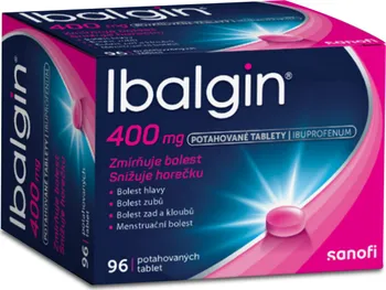Lék na bolest, zánět a horečku Sanofi Ibalgin 400 mg