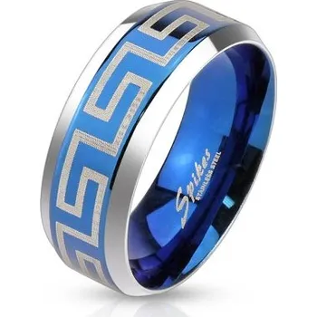 Prsten Prsten z chirurgické oceli modrý