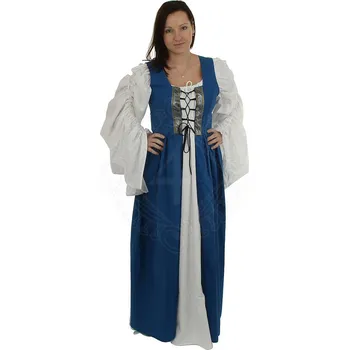 Karnevalový kostým Lencera Šaty Děvečka modré