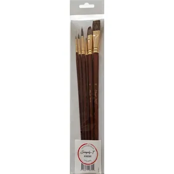 Umělecký štětec Sada štetců Academy Simply-T č.15